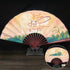 Fata dei cervi che dipinge ventaglio decorativo cinese tradizionale fatto a mano con ventaglio pieghevole