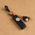 Ebony with Sterling Silver Auspicious Clouds Car Key Pendant