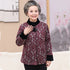 Floral Tang Suit Traditional Chinese Jacket Mother's Coat