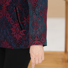 ジャケット・アウター theredthread S lace trim suit ensemble WornOnTV: Tamron's blue lace trim jacket on Tamron Hall Show