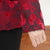 Velvet Floral Woolen Tang Suit Traditional Chinese Jacket Mother's Coat