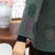 Reverskragen Geometrie Stickerei Woll Tang Anzug Traditionelle Chinesische Jacke Muttermantel