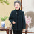 Dicker Nerz-Kaschmir-Anzug mit Blumenmuster Traditionelle Chinesische Jacke Muttermantel