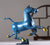 Archaize Bronze Galloping Horse Treading on a Flying Swallow Museum Props Home Office Decor