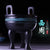 Qing-Dynastie Chinesisches Antikes Mädchen Kleine Nachtlampe Orientalisches Desktop-Dekor