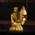 Dynastie Qing ancienne fille chinoise petite lampe de nuit décor de bureau oriental