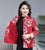 Floral Embroidery Brocade Women's Chinese Style Wadded Coat