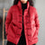 Stand Collar Retro Chinese Style Women's Down Coat with Strap Buttons