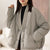 Casual Zen Style V Neck Women's Down Coat