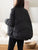 Casual Zen Style V Neck Women's Down Coat