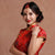 Cap Sleeve Full Length Cheongsam Floral Chinese Wedding Dress